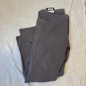 PETER MILLAR Pants Crown Crafted Men's 42x32 Washed Nickel Golf WAYFARE $200